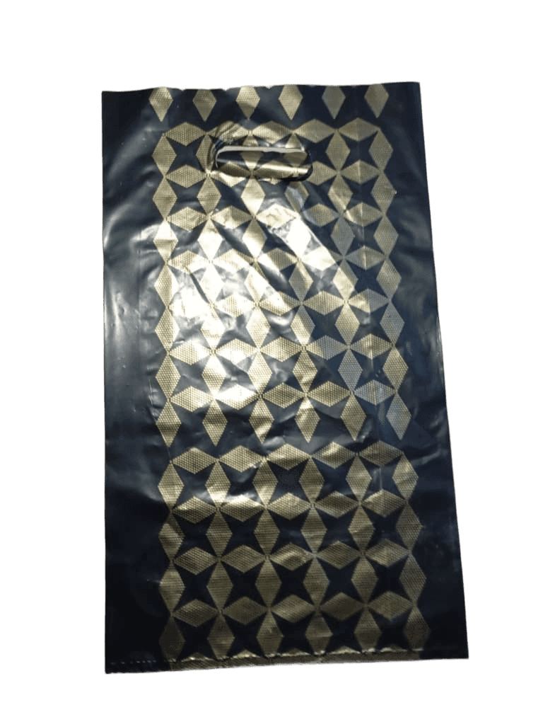 كيس نايلون اسود منقط وسط نخب أول - كغ