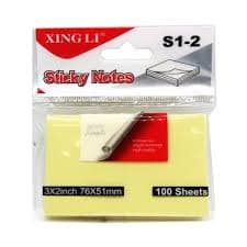 ورق ملاحظات قياس 2 اصفر