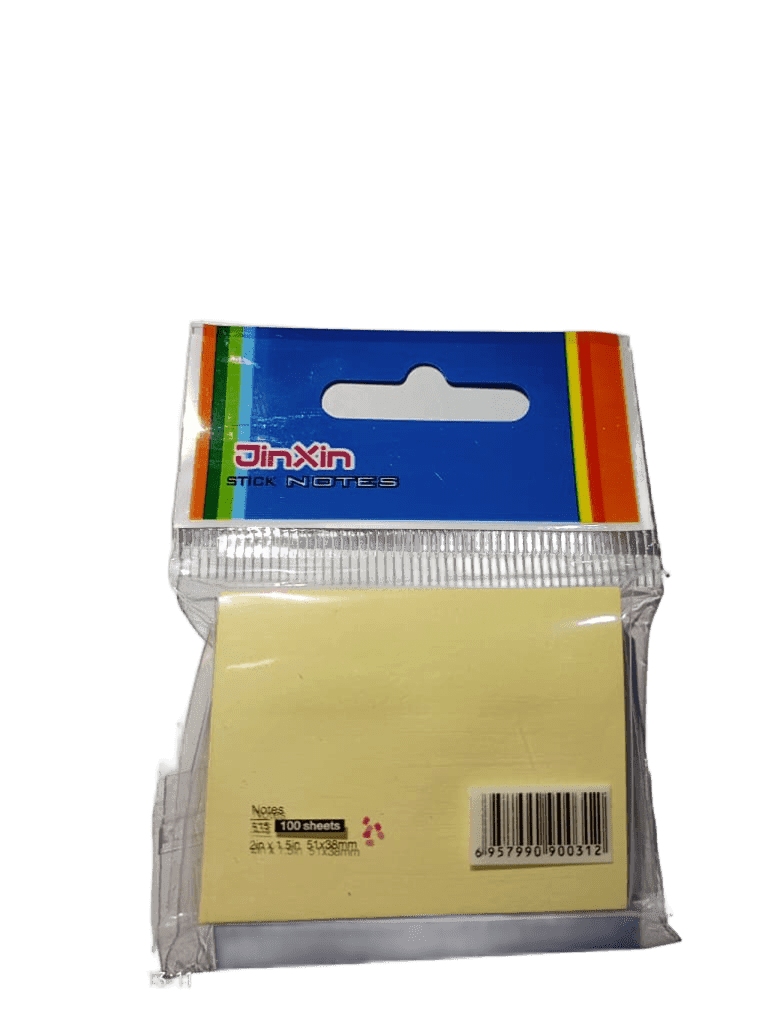 Yellow Sticky Notes - Size 1