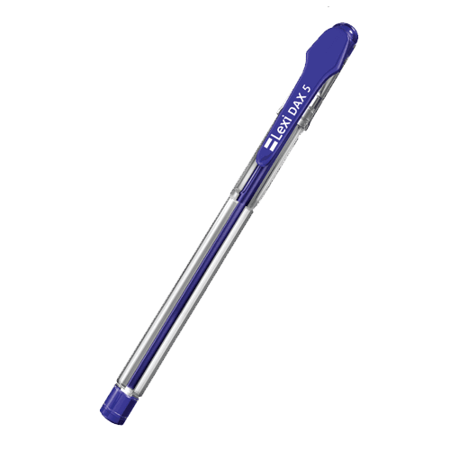 قلم حبر ناشف ازرق Lexi