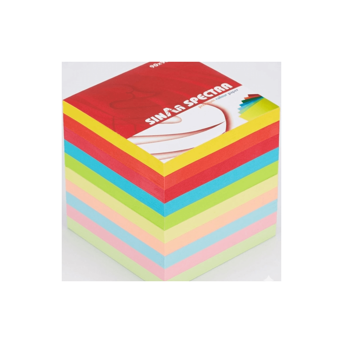 مكعب ورق ملون (9*9)سم