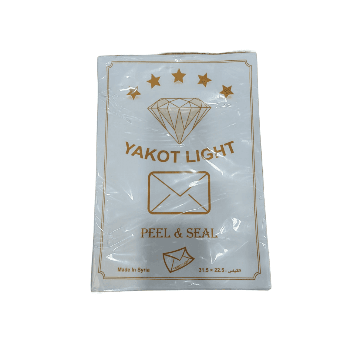 مغلف لاصق كيس ابيض قياس Diamond A4