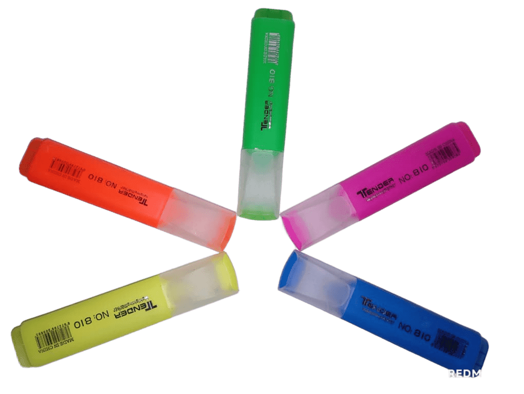 قلم تظليل tender