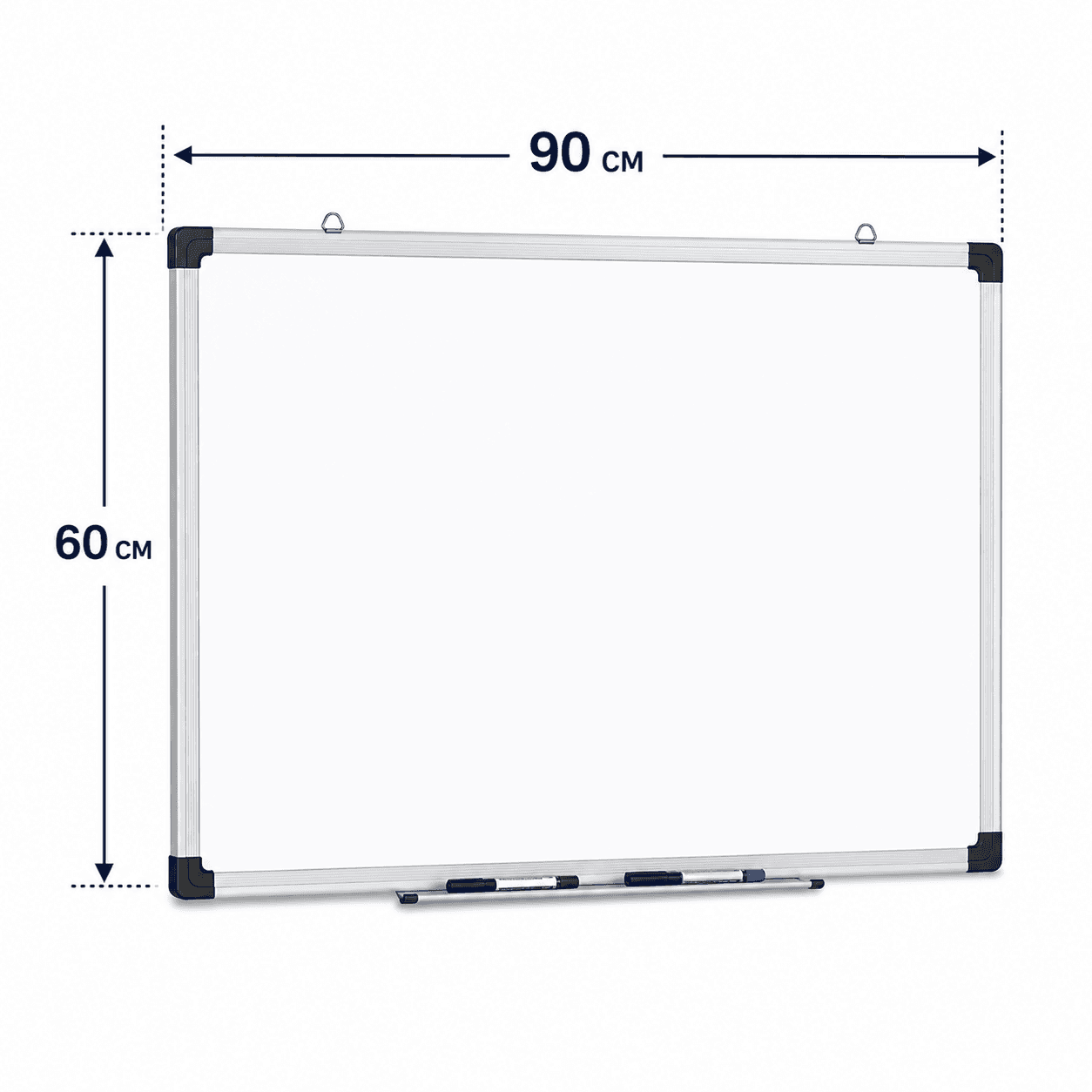 لوح وايت بورد قياس 60 * 90