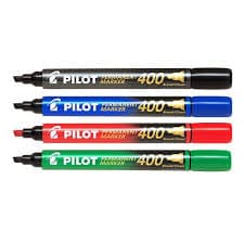 قلم ماركر مشطوف اسود PILOT