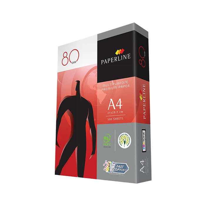 ورق تصوير و طباعة A4 بيبرلاين 80غ