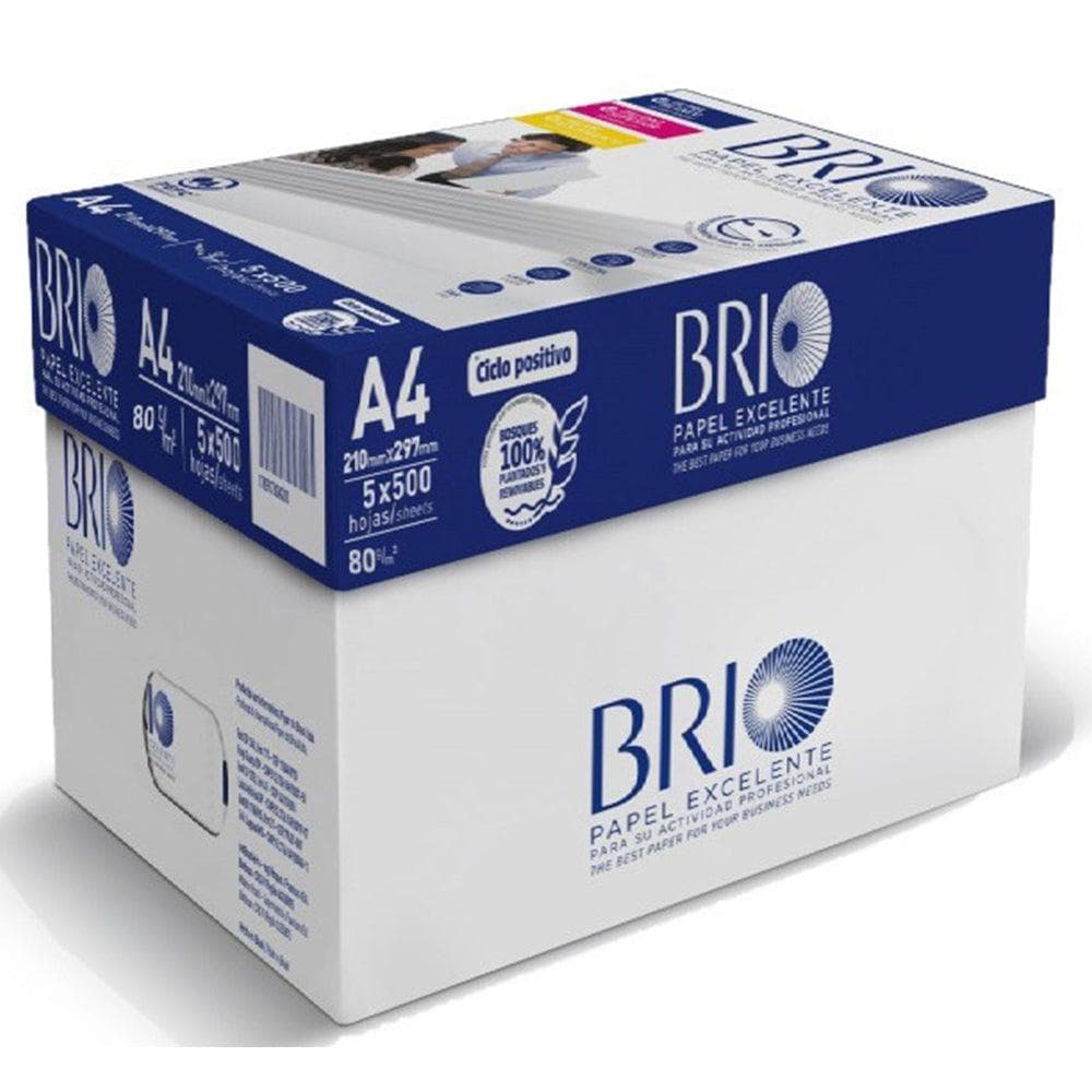 ورق تصوير وطباعة A4 Brio 80غ