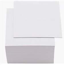 مكعب ورق ابيض (9*9)سم