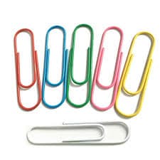 مشابك ورق 50 ملم ملونة