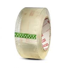 لزيق عريض 5 سم ابيض عادي 90 يارد