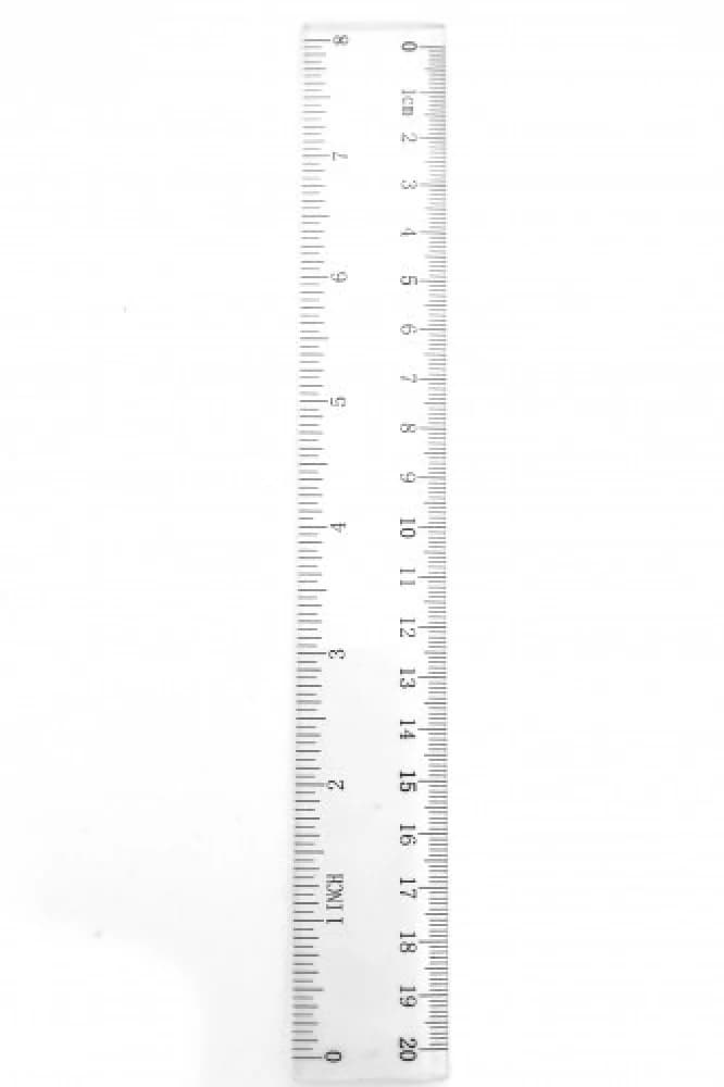 مسطرة بلاستيك 20 سم