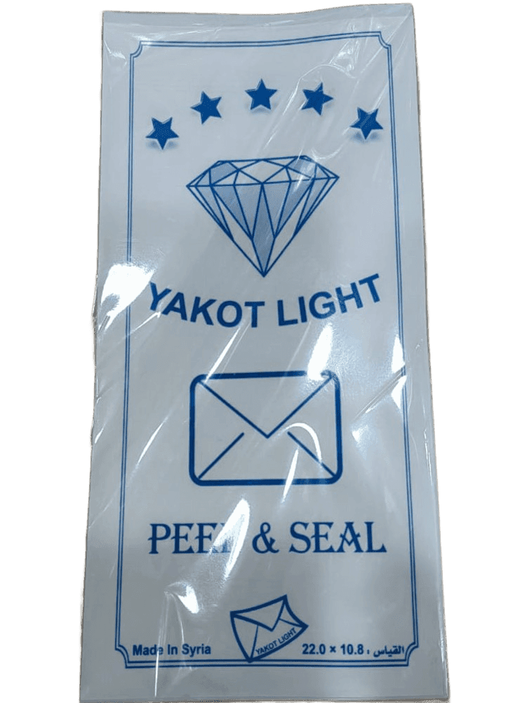 مغلف لاصق كيس ابيض 11 * 22 سم Diamond