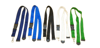 حاملة كرت صدر قماشية