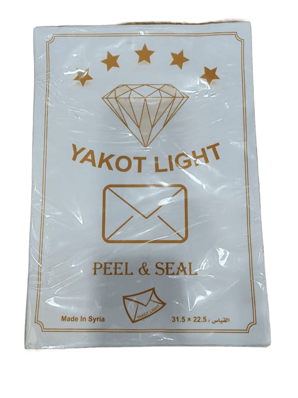 مغلف لاصق كيس ابيض قياس Diamond A4