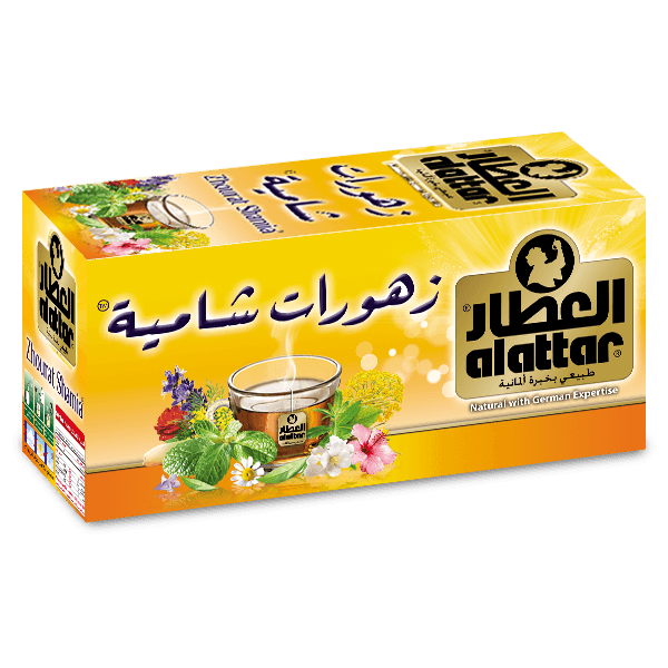 زهورات شامية سادة 20 ظرف - العطار