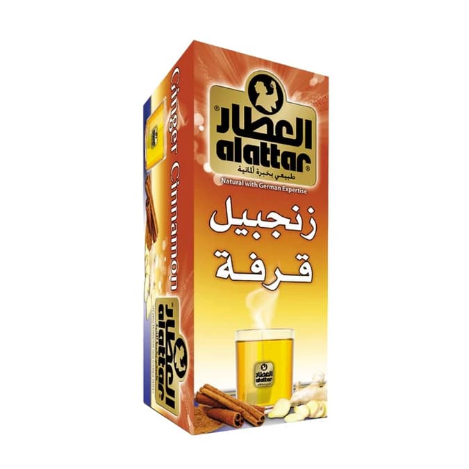 قرفة وزنجبيل 20 ظرف - العطار