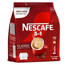 نسكافيه نستله 3ب1 كيس - 30 ظرف