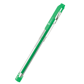 قلم ليكسي حبر جاف داكس +V شفاف تعليقة بلاستيك 0.7 مم LP-1113